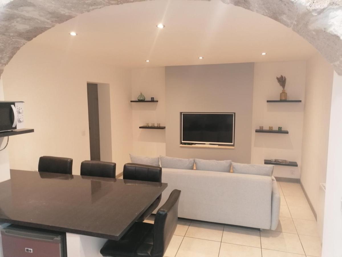 Appartement Paisible Entre Terre Et Mer Cabrieres  Dış mekan fotoğraf
