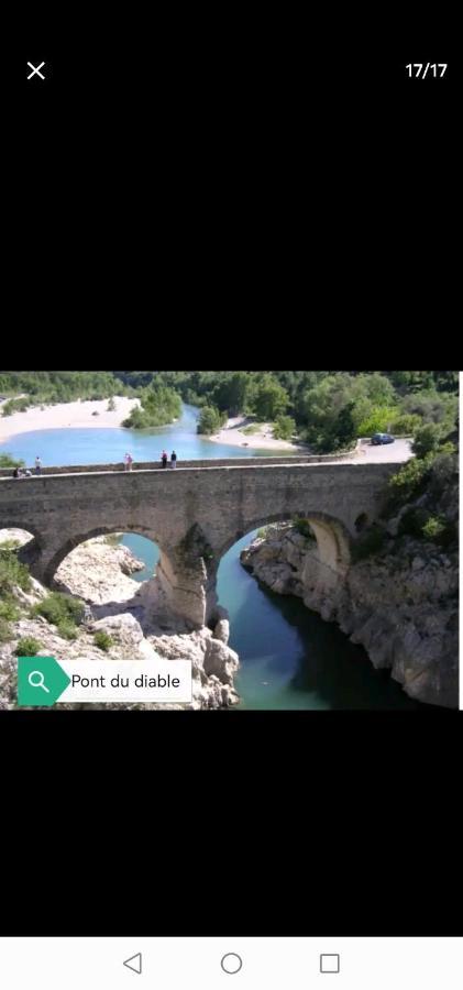 Appartement Paisible Entre Terre Et Mer Cabrieres  Dış mekan fotoğraf
